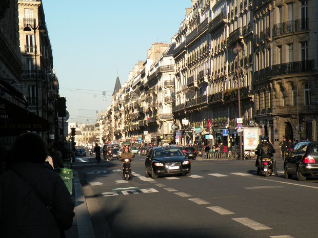  rue de Rennes, un dimanche de janvier
